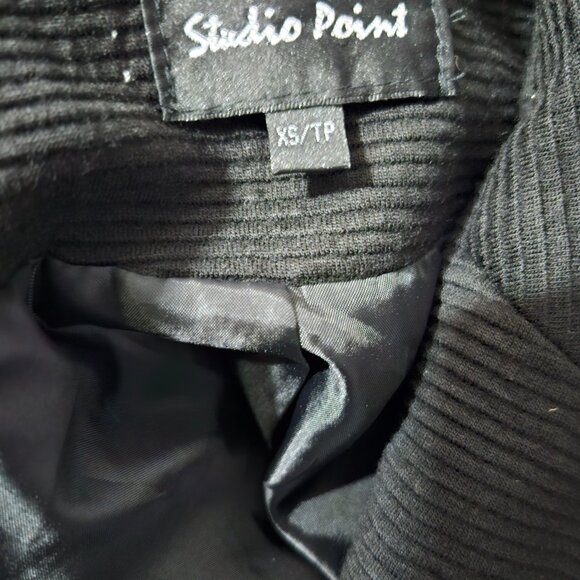 Jacket Studio point xs black Cotton. - Picture 2 of 5